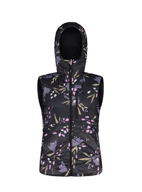 Maloja ZinkenM. Vest - Deep Black Brushflower
