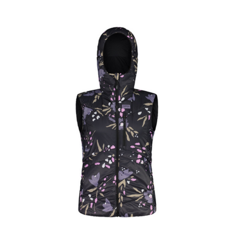 Maloja ZinkenM. Vest - Deep Black Brushflower