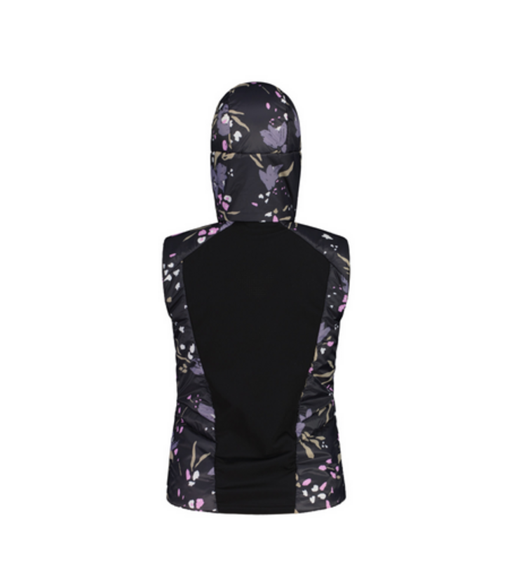 Maloja ZinkenM. Vest - Deep Black Brushflower