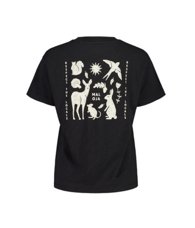 Maloja MereaM. T Shirt - Deep Black