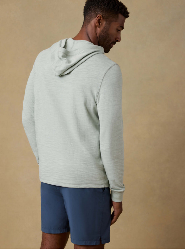Faherty M Sunwashed Organic Hoodie - Sea Break