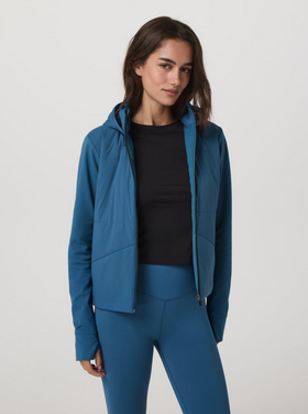 Vuori Chilled Out Full Zip - Lagoon