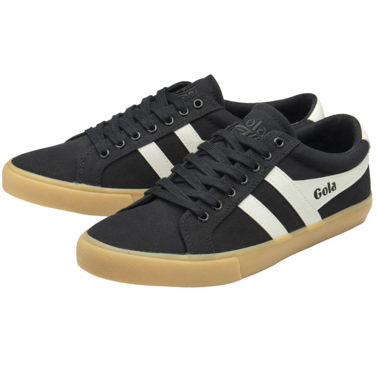 Gola Men's Varsity Plimsolls - Black/Off White/Gum
