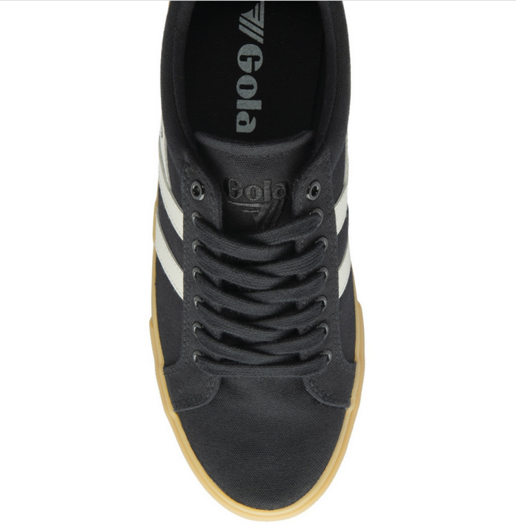 Gola Men's Varsity Plimsolls - Black/Off White/Gum