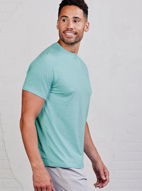 Tasc Carrollton Fitness T-Shirt - Meadowbrook Heather