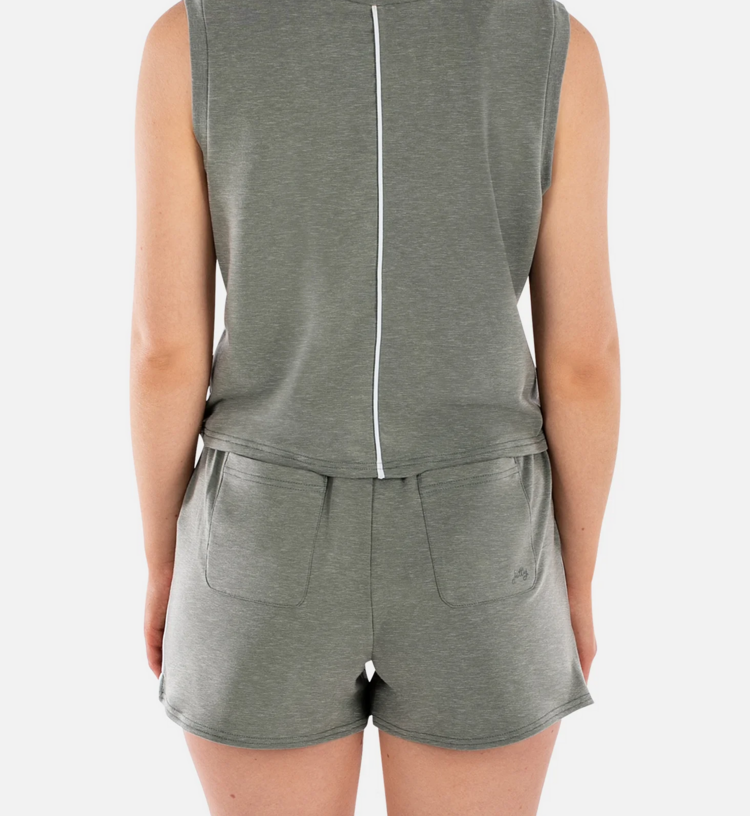 Jetty Isle Lounge Short - Agave