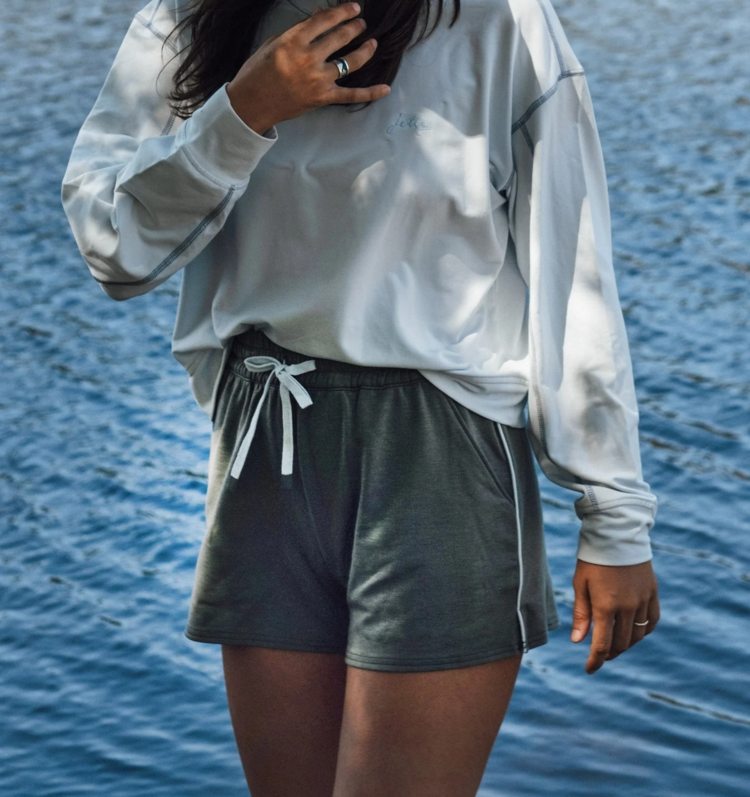 Jetty Isle Lounge Short - Agave