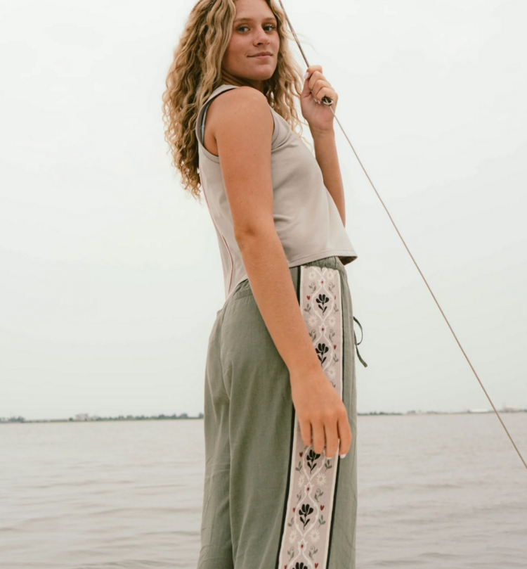 Jetty Montauk Pant - Agave