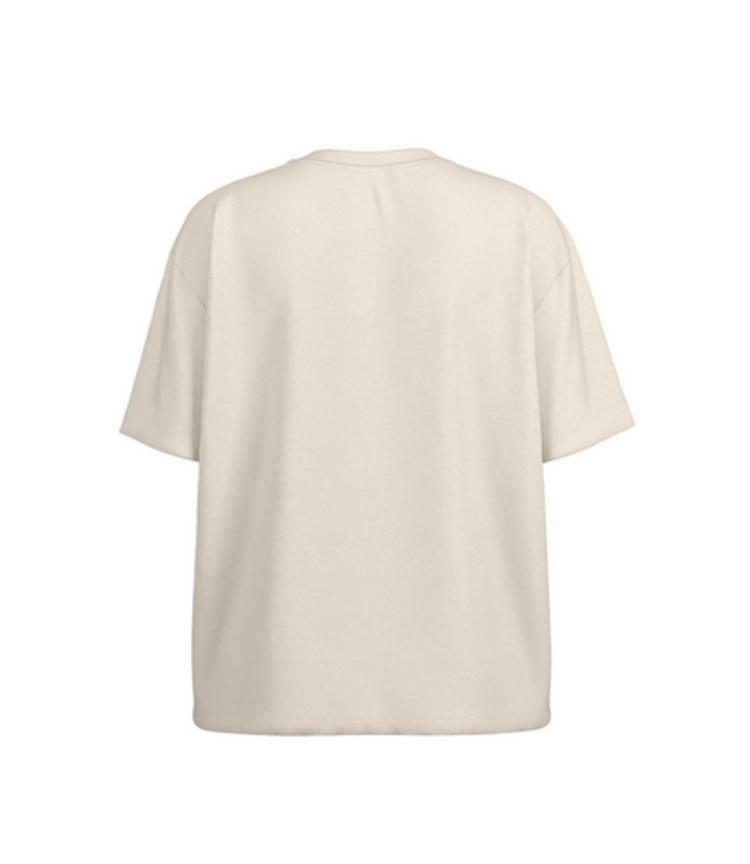 Maloja SpreeM Organic Cotton Tee - Natural Flamingo