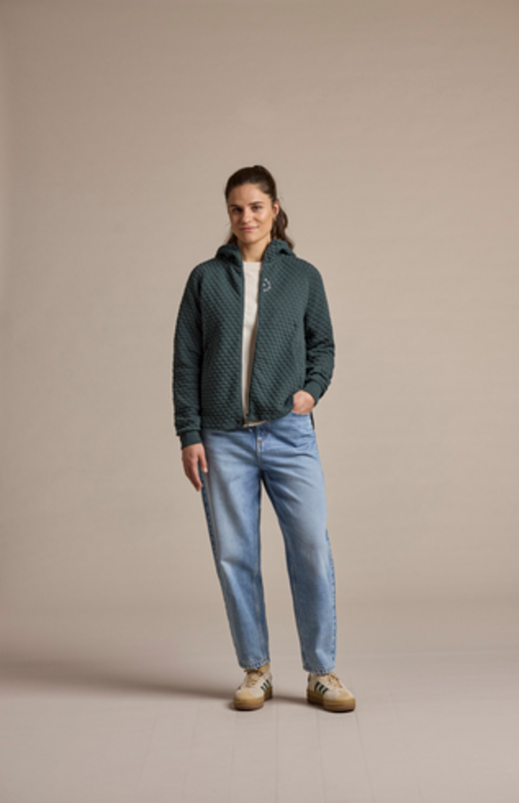 Maloja RundfjelletM. Bubble Sweat Jacket - Mountain Pine