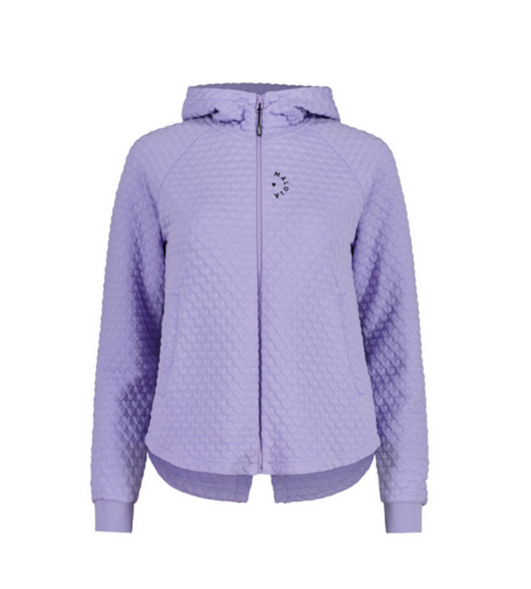 Maloja RundfjelletM. Bubble Sweat Jacket - Summer Sky