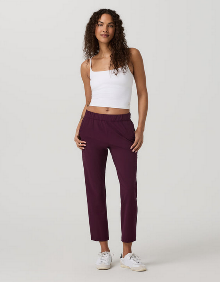 Vuori Miles Ankle Pant - Cerise