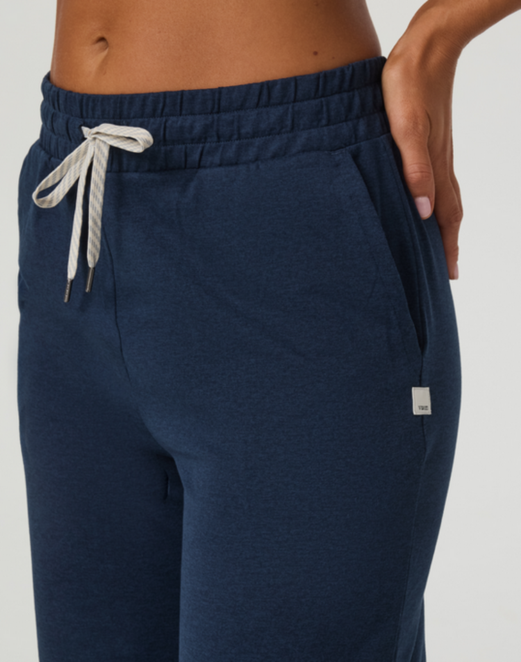 Vuori Halo Essential Wideleg - Blue Coast Heather