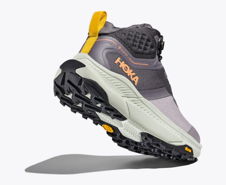 HOKA W Transport Hike GTX - Grey Skies/Sea Glass