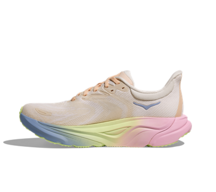 HOKA W Arahi 8 - Alabaster/Tangerine Glow