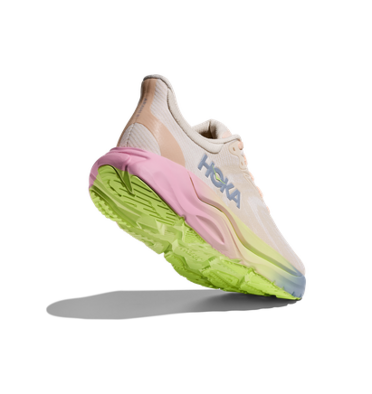 HOKA W Arahi 8 Wide - Alabaster/Tangerine Glow