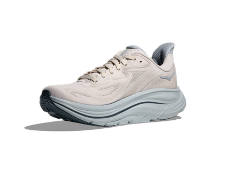 HOKA W Clifton 10 - Grout/Mineral Blue