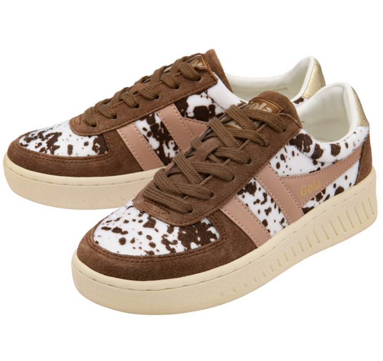 Gola W Grandslam Savanna Sneak- Dalmation/Otter/Cameo