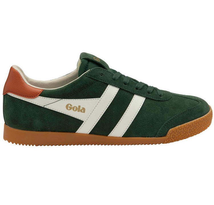 Gola M Elan Sneakers - Evergreen/Off White/Moody Orange