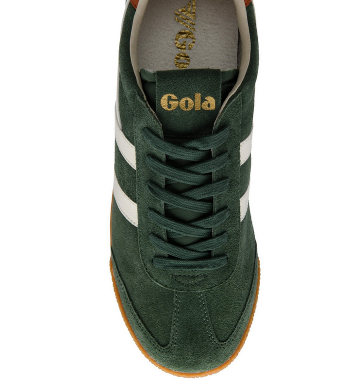Gola M Elan Sneakers - Evergreen/Off White/Moody Orange
