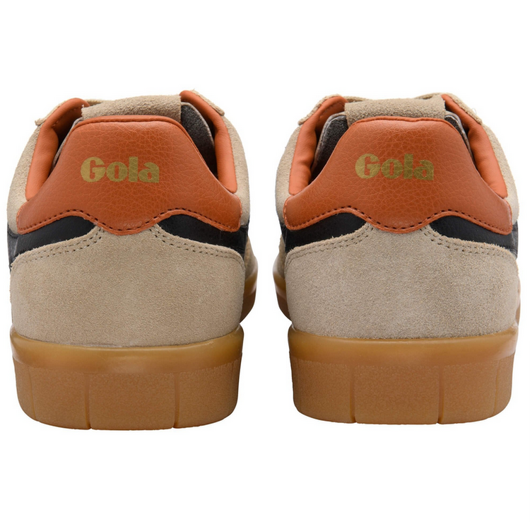 Gola M Atlas Sneakers - Bone/Black/Moody Orange/Gum