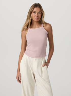 Vuori Pose Cooper Tank - Vintage Rose