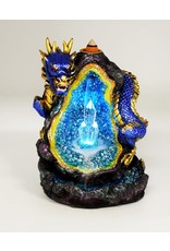 Backflow Cone Burner - Dragon with Blue LED