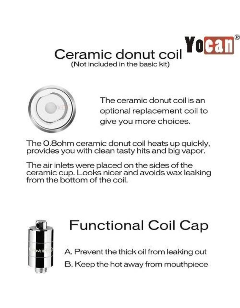 Yocan Yocan Evolve Plus Ceramic Coils - 5pk BOX - #3037