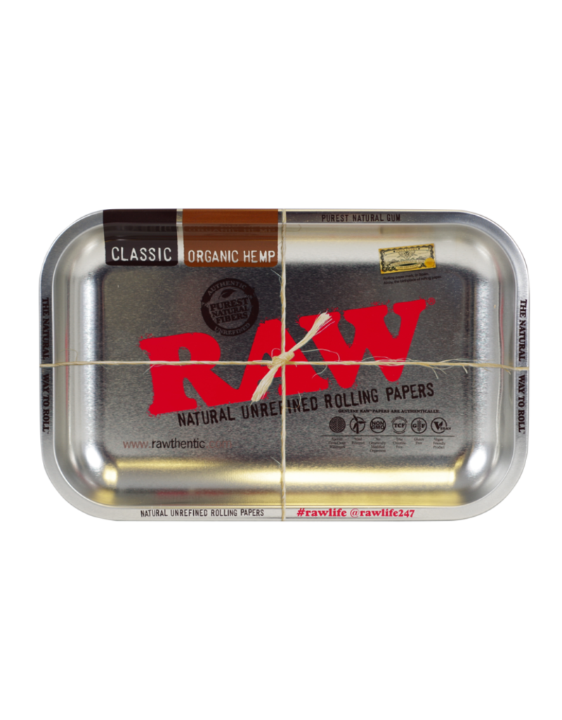 Raw Raw Steel Rolling Tray Small