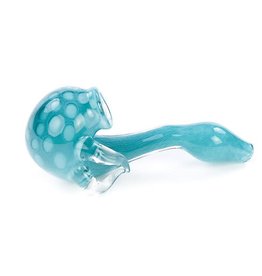 Old Country Blew Glass — Color Honeycomb Sherlock USA Made Pipe - #8852