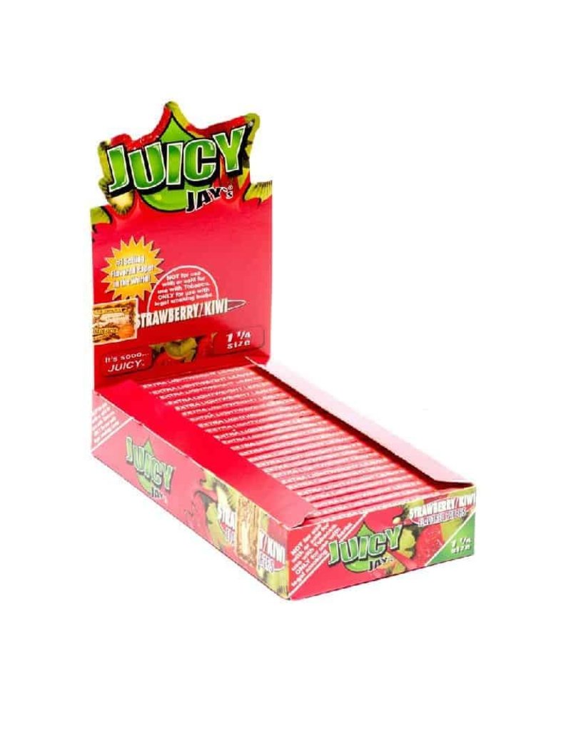 Juicy Jays Juicy Jays 1 1/4 Rolling Papers - Strawberry Kiwi