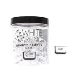 White Rhino Quartz Drop In SMALL 14MM - #9578