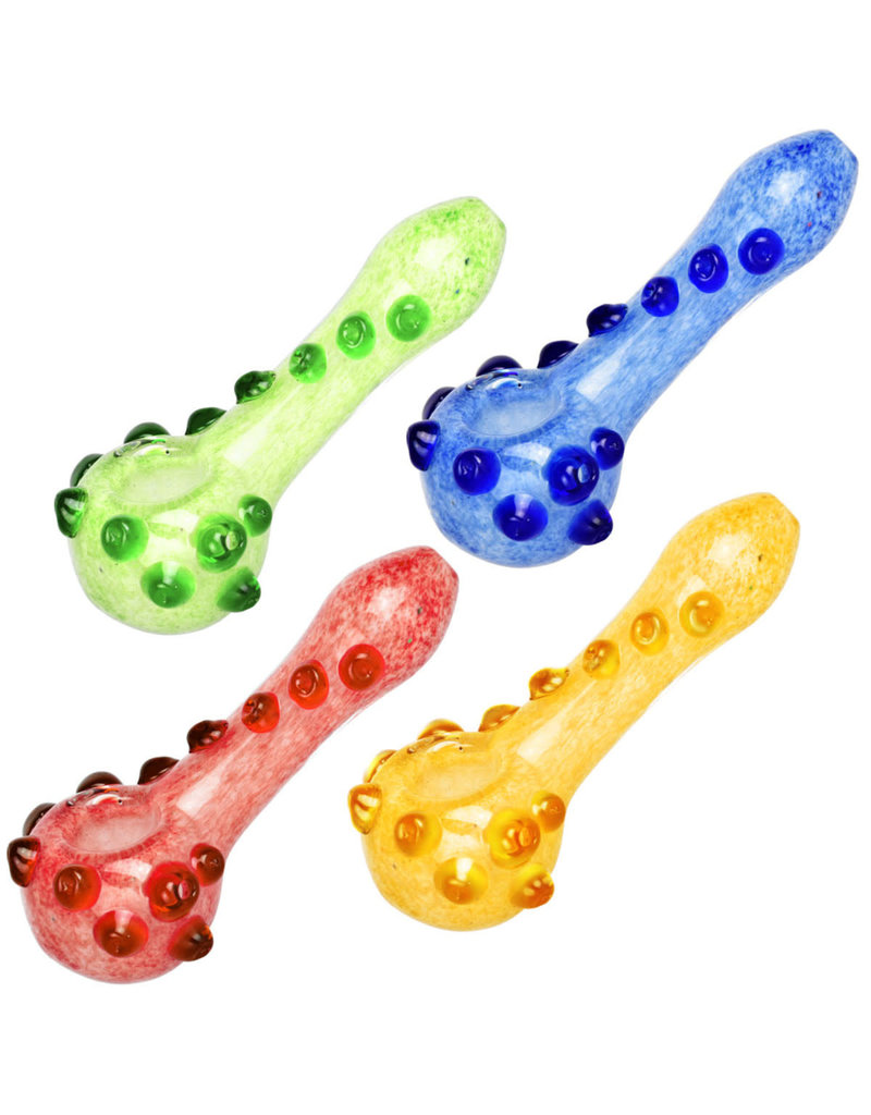 Pulsar Octocolor Tentacular Spoon Pipe | 4" | Colors Vary - #9923