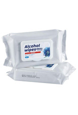 Unbranded Alcohol Wipes | 50pc Pack