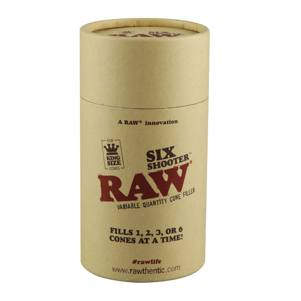 Raw Raw Six Shooter Roller King Size Rise Smoke Shop