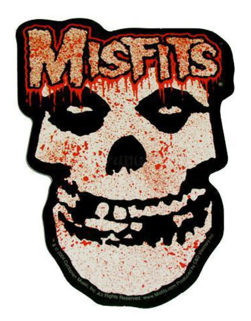 The Misfits Bloody Skull Sticker - 5"x3.5" - #0706