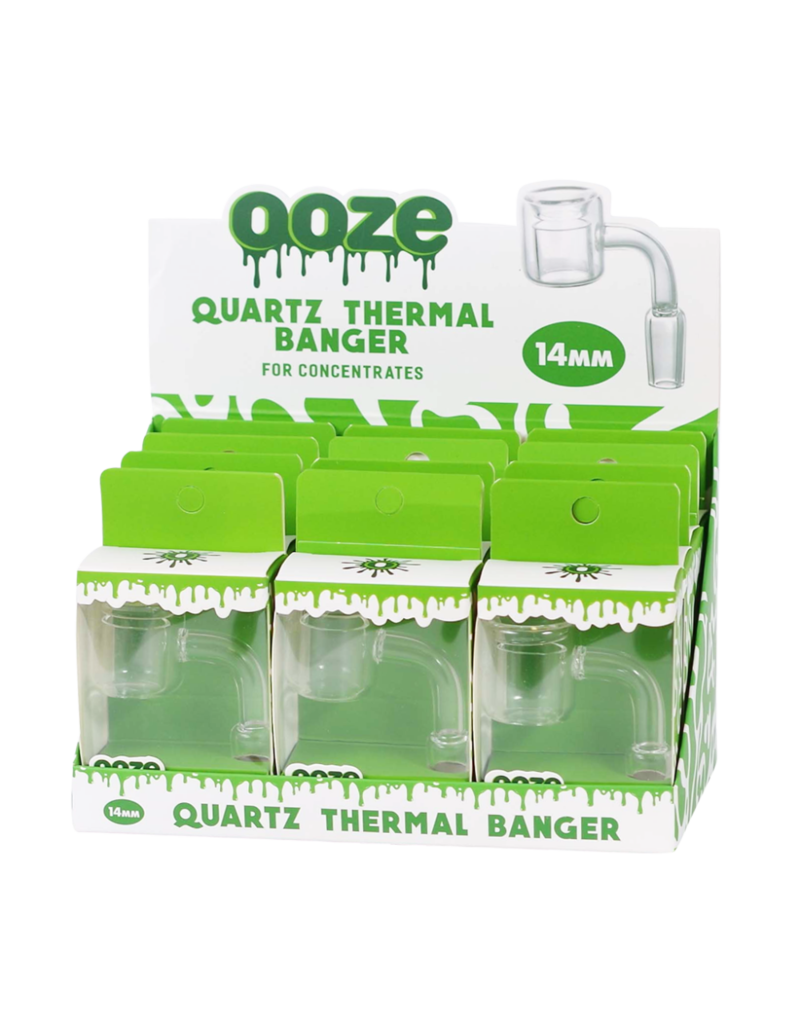 Ooze 14mm Ooze Quartz Thermal Banger 90 Degree - #0804