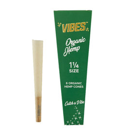 Vibes VIBES Organic Hemp Cones 1 1/4 Size