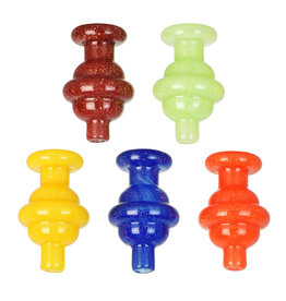 Multi Tiered Colored Dichro Carb Cab | 27mm | Colors Vary - #1507