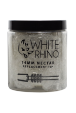 White Rhino Nectar Collector Quartz Tip  14mm - #1780