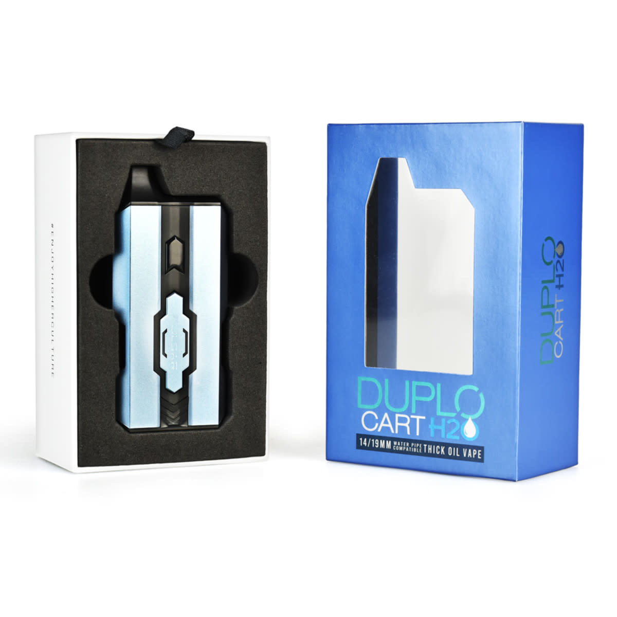 Pulsar DuploCart H2O Vaporizer w/ Water Pipe Adapter 650mAh 2026 Rise Smoke Shop