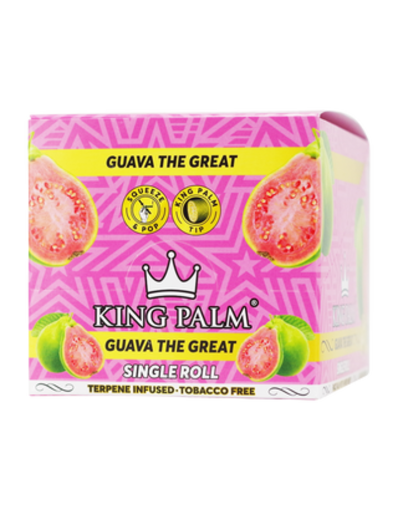 King Palm Terpene Infused Wraps Mini Size - Guava The Great