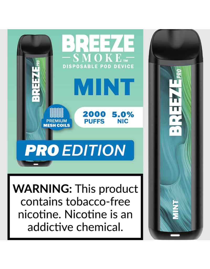 Breeze Pro Disposable Vape Rise Smoke Shop 9849