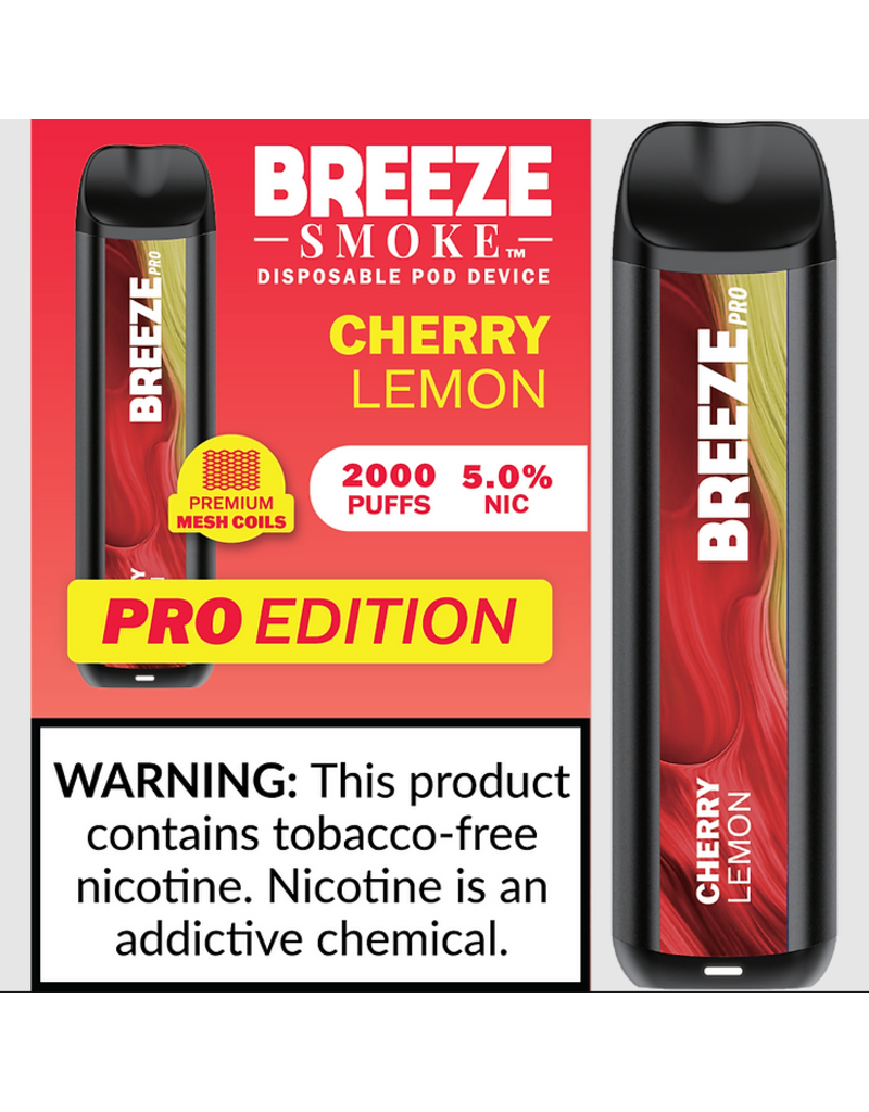 Breeze Pro Disposable Vape Rise Smoke Shop 2487