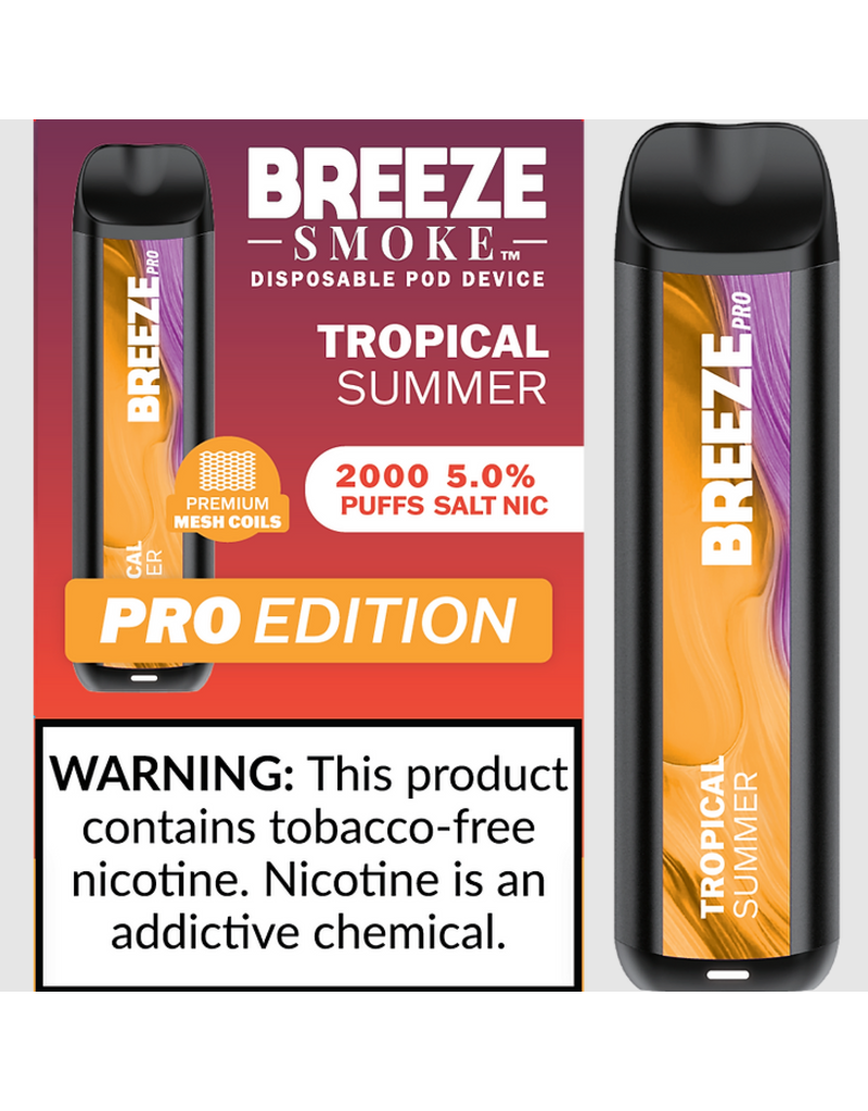 Breeze Pro Disposable Vape Rise Smoke Shop 8142