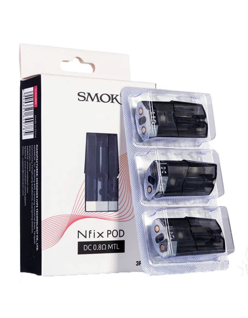 Smok Smok Nfix Pod DC 0.8ohm MTL - 3PK BOX