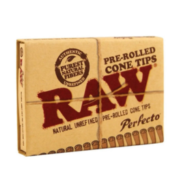 Raw RAW Pre-Rolled Perfecto Cone Tips 21pk