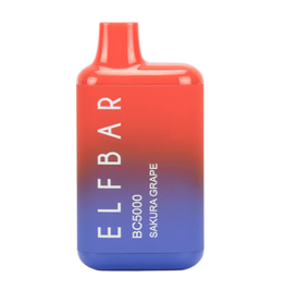 Elf Bar Elf Bar 13ml 5000 Puff Disposable -  Sakura Grape