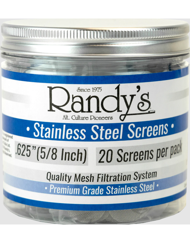 Randy's Screens 20pk Rise Smoke Shop
