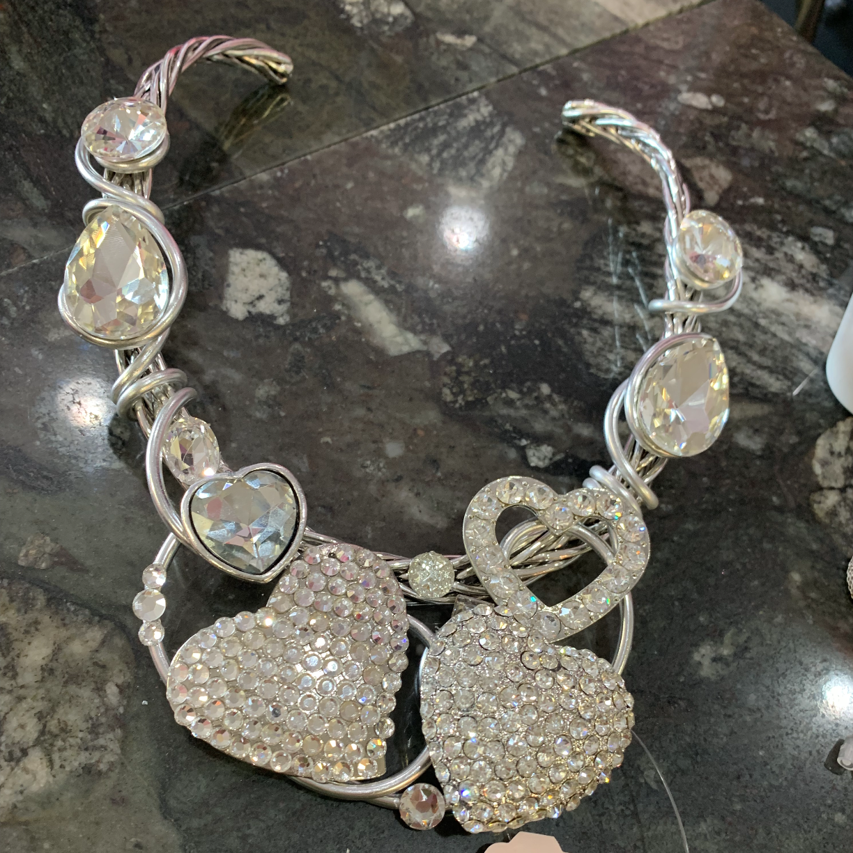 Custom Choker Bling Bling Sisters